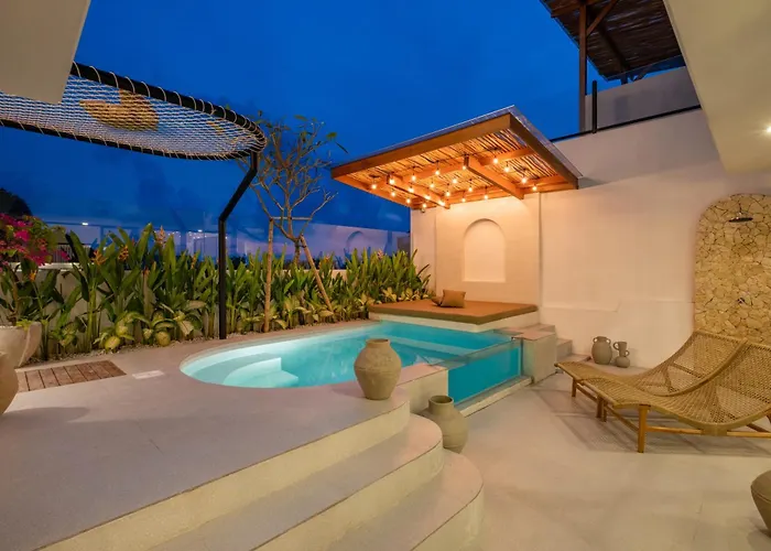 3 Bd With Rooftop Jacuzzi And Glass Pool 别墅 *