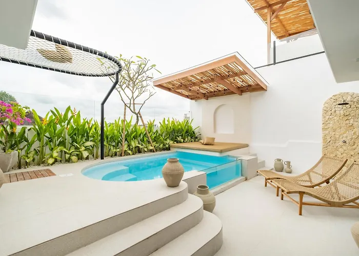 别墅 3 Bd With Rooftop Jacuzzi And Glass Pool 坎古